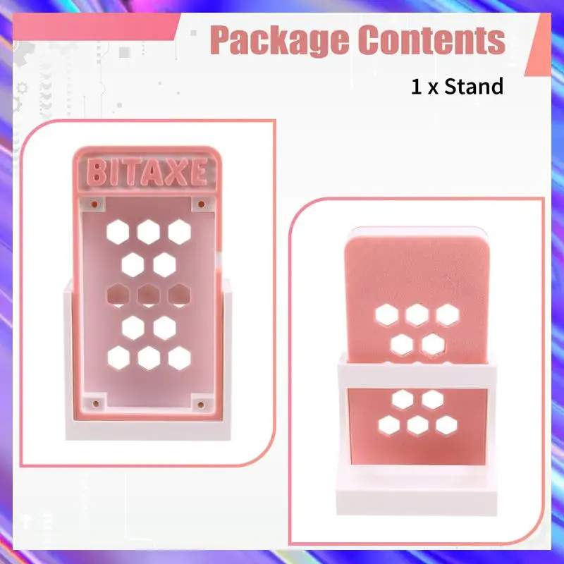 Подставка для майнера для Bitaxe Gamma 601, подставка для 3D-принтера, кронштейн Bitaxe Supra 401, для Bitaxe Gamma 601
Подставка для майнера для Bitaxe Gamma 601, подставка для 3D-принтера, кронштейн Bitaxe Supra 401, для Bitaxe Gamma 601