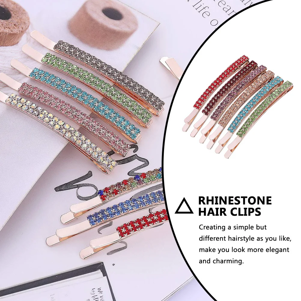6Pcs Rhinestone Hairpins Sparkly Hair Clips Accessories for Women Elegant Crystal Barrettes Rhinestone Hairpins
6Pcs Rhinestone Hairpins Sparkly Hair Clips Accessories for Women Elegant Crystal Barrettes Rhinestone Hairpins