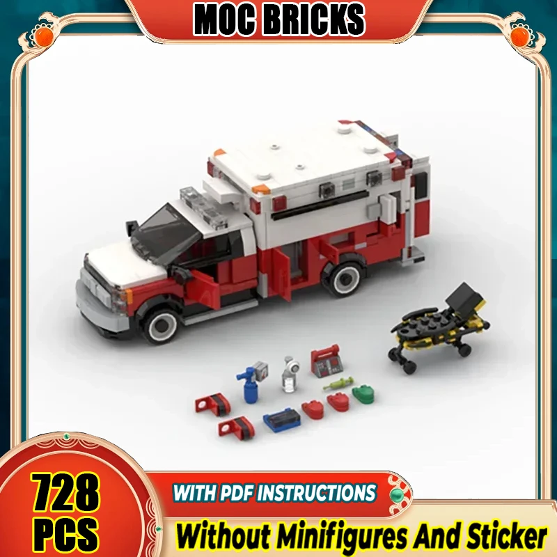 Moc Building Blocks Car Series New York Fire Brigade Ambulance Model Technology Bricks Brand-name Vehicle DIY Toys For
Moc Building Blocks Car Series New York Fire Brigade Ambulance Model Technology Bricks Brand-name Vehicle DIY Toys For