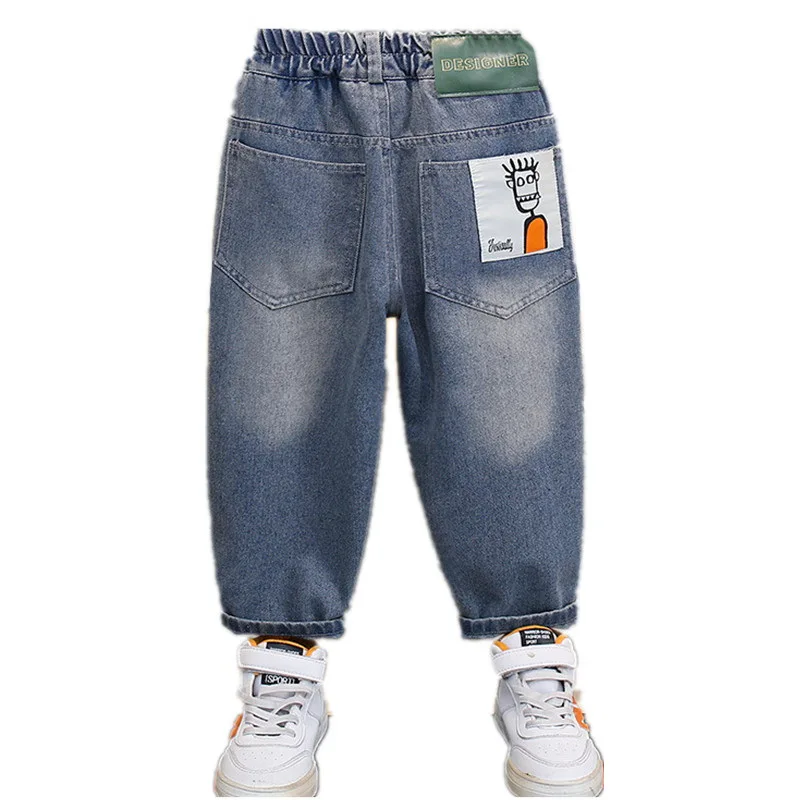 Baby Boys Jeans Spring Autumn Kids Loose Denim Pants Comfortable Boys Pants Childrens Straight Pants 2-10 Years
Baby Boys Jeans Spring Autumn Kids Loose Denim Pants Comfortable Boys Pants Childrens Straight Pants 2-10 Years