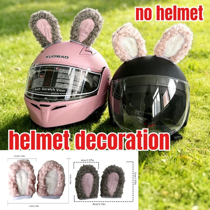 Motorcycle, Electric Bicycle, Helmet Decoration, Ski Helmet Decoration, Rabbit Ear, Fleece Plush, Four-color Cute Headwear
Motorcycle, Electric Bicycle, Helmet Decoration, Ski Helmet Decoration, Rabbit Ear, Fleece Plush, Four-color Cute Headwear