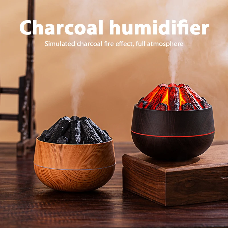 2026 Simulation Flame Cool Mist Humidifier 300ml Ultrasonic w/ Night Light, Silent Desktop for Bedroom Office Home
2026 Simulation Flame Cool Mist Humidifier 300ml Ultrasonic w/ Night Light, Silent Desktop for Bedroom Office Home
