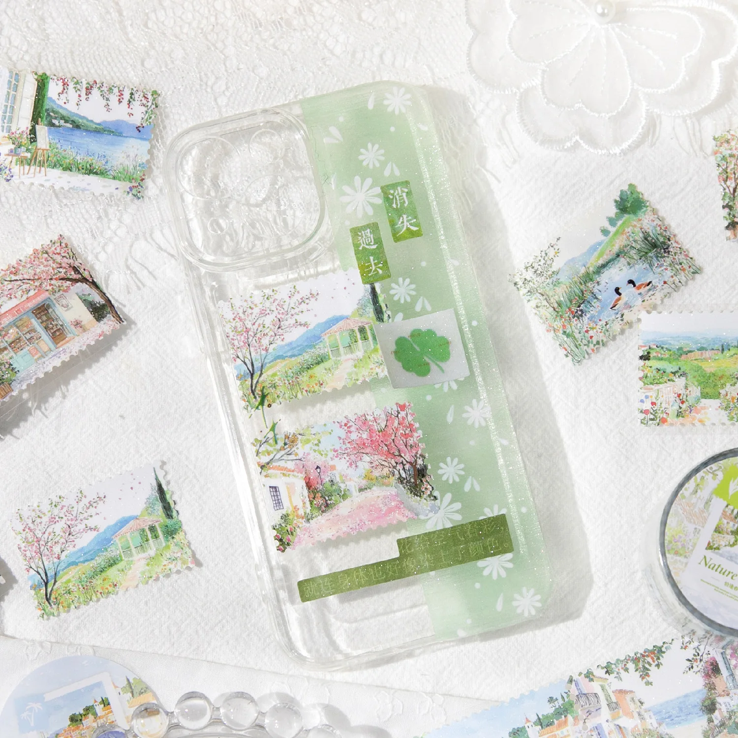 1pcs/1lot Decorative Adhesive tapes Natural stamps masking s Junk Journal Scrapbooking stikcers DIY Paper Japanese
1pcs/1lot Decorative Adhesive tapes Natural stamps masking s Junk Journal Scrapbooking stikcers DIY Paper Japanese