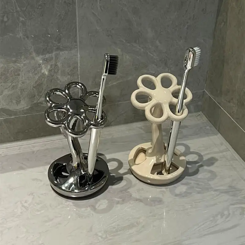 Керамическая подставка для зубных щеток, кистей для макияжа и карандашей для бровей, креативный многоуровневый органайзер для ванной комнаты, новинка 2024 года
Керамическая подставка для зубных щеток, кистей для макияжа и карандашей для бровей, креативный многоуровневый органайзер для ванной комнаты, новинка 2024 года