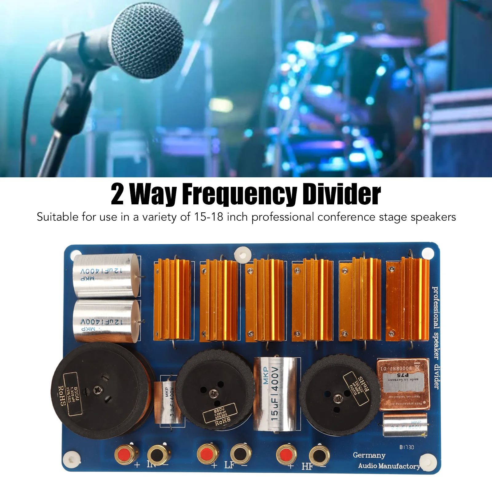 Делитель частоты Делитель частоты Профессиональные 2-полосные кроссоверные фильтры для динамиков для сценической конференции Фильтр динамиков
Делитель частоты Делитель частоты Профессиональные 2-полосные кроссоверные фильтры для динамиков для сценической конференции Фильтр динамиков