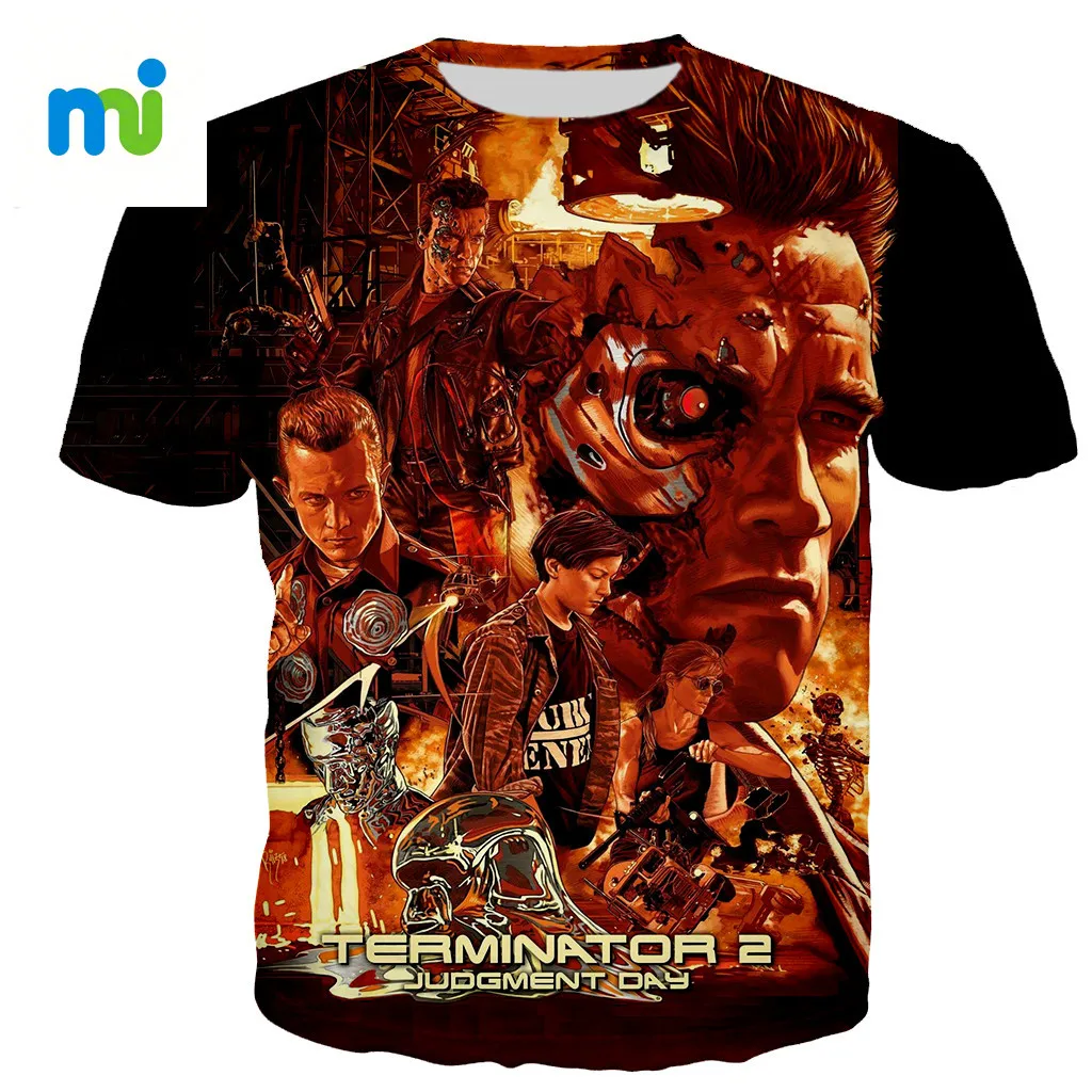 2025 Classic Movie Terminator T Shirt Men/women 3D Printed T-shirts Summer Fashoin Casual Harajuku Style Tshirt Streetwear Tops
2025 Classic Movie Terminator T Shirt Men/women 3D Printed T-shirts Summer Fashoin Casual Harajuku Style Tshirt Streetwear Tops