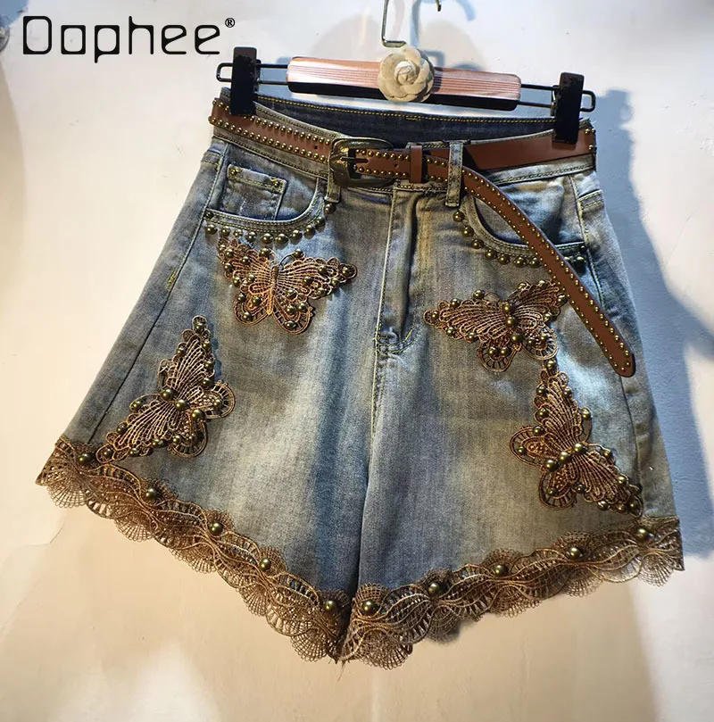 Новинка лета 2024, женские джинсовые шорты из тяжелого хлопка в стиле ретро
Новинка лета 2024, женские джинсовые шорты из тяжелого хлопка в стиле ретро