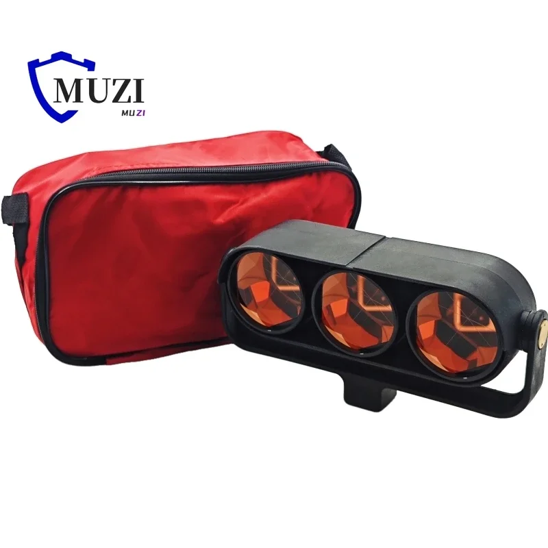 Brand New Triple Prism for Leica Total Stations 0mm Offset and Targe Swiss-style GPH3 Triple Prism Replacement with Soft Bag
Brand New Triple Prism for Leica Total Stations 0mm Offset and Targe Swiss-style GPH3 Triple Prism Replacement with Soft Bag