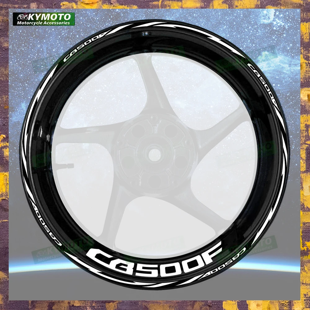 Для Honda CB500F CB 500F мотоцикла переднее и заднее колесо 17-дюймовая наклейка на колесо в полоску, аксессуары для обтекателя, светоотражающие наклейки 
Для Honda CB500F CB 500F мотоцикла переднее и заднее колесо 17-дюймовая наклейка на колесо в полоску, аксессуары для обтекателя, светоотражающие наклейки