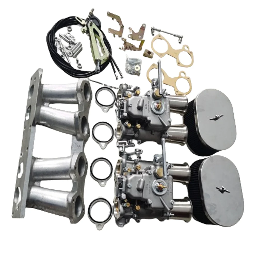Twin 40/45/48DCOE Carburettor Conversion Kit for SAAB 99/900 Intake Manifold & Link M7-5
Twin 40/45/48DCOE Carburettor Conversion Kit for SAAB 99/900 Intake Manifold & Link M7-5
