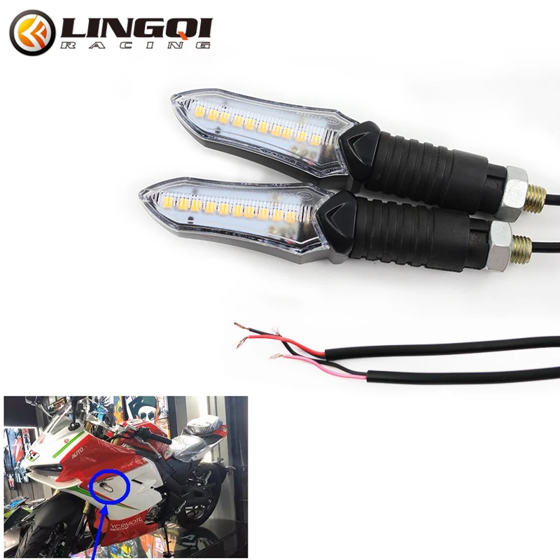 LINGQI Modified Turn Signal Lamp Replacement Rear LED Turn Signal Light Fit For Dirt Pit Bike Motorcycle ATV
LINGQI Modified Turn Signal Lamp Replacement Rear LED Turn Signal Light Fit For Dirt Pit Bike Motorcycle ATV