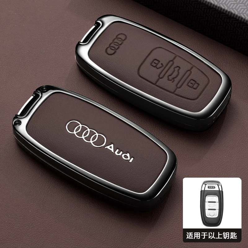 Zinc Alloy Car Key Case Cover Shell Holder Full Protector For Audi A4 A5 A6 B6 B7 B8 A7 A8 Q5 Q7 TT S5 S6 S7 S8 CC SQ5 Sticker
Zinc Alloy Car Key Case Cover Shell Holder Full Protector For Audi A4 A5 A6 B6 B7 B8 A7 A8 Q5 Q7 TT S5 S6 S7 S8 CC SQ5 Sticker