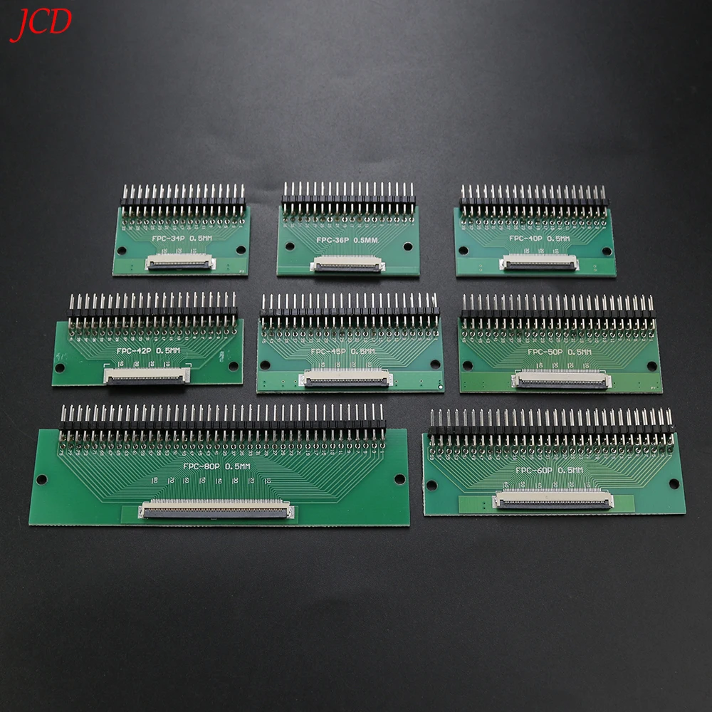 1PCS FPC/FFC flexible cable adapter board double-sided 0.5mm to straight 2.54mm 6P/8P/10P/12P/20P/24P/26P/30P/40P/50P/60P/80P
1PCS FPC/FFC flexible cable adapter board double-sided 0.5mm to straight 2.54mm 6P/8P/10P/12P/20P/24P/26P/30P/40P/50P/60P/80P