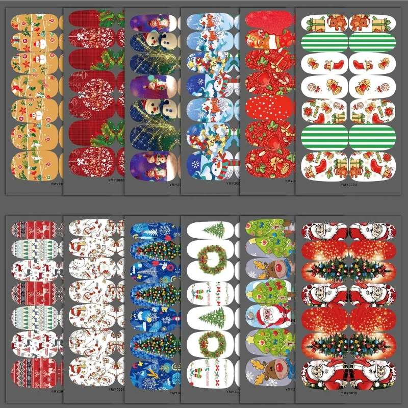 2024 New Full Cover Nail Stickers Christmas Nail Decoration Nails Sticker Designer Self Adhesive Nail Sticker Nail Art Sticker
2024 New Full Cover Nail Stickers Christmas Nail Decoration Nails Sticker Designer Self Adhesive Nail Sticker Nail Art Sticker