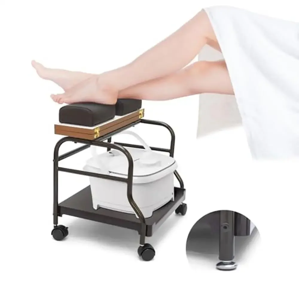 Portable Folding Foot Spa Trolley Cart Rest Massage Pedicure Salon Table Steel Rubber Kit
Portable Folding Foot Spa Trolley Cart Rest Massage Pedicure Salon Table Steel Rubber Kit