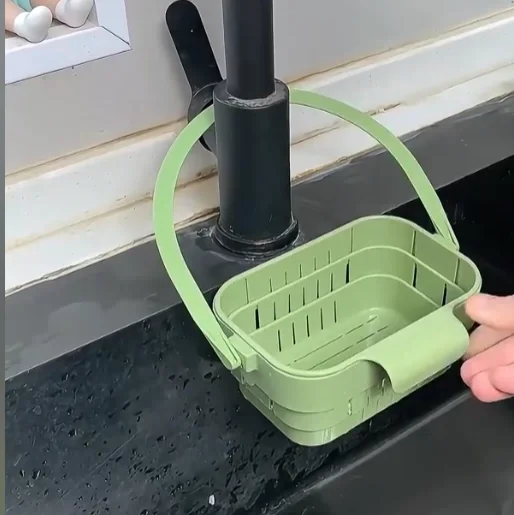 Hanging Telescopic Drain Basket, Thickened Kitchen Household Fruit Washing And Rice Washing Basket, Water Filter Rack
Hanging Telescopic Drain Basket, Thickened Kitchen Household Fruit Washing And Rice Washing Basket, Water Filter Rack