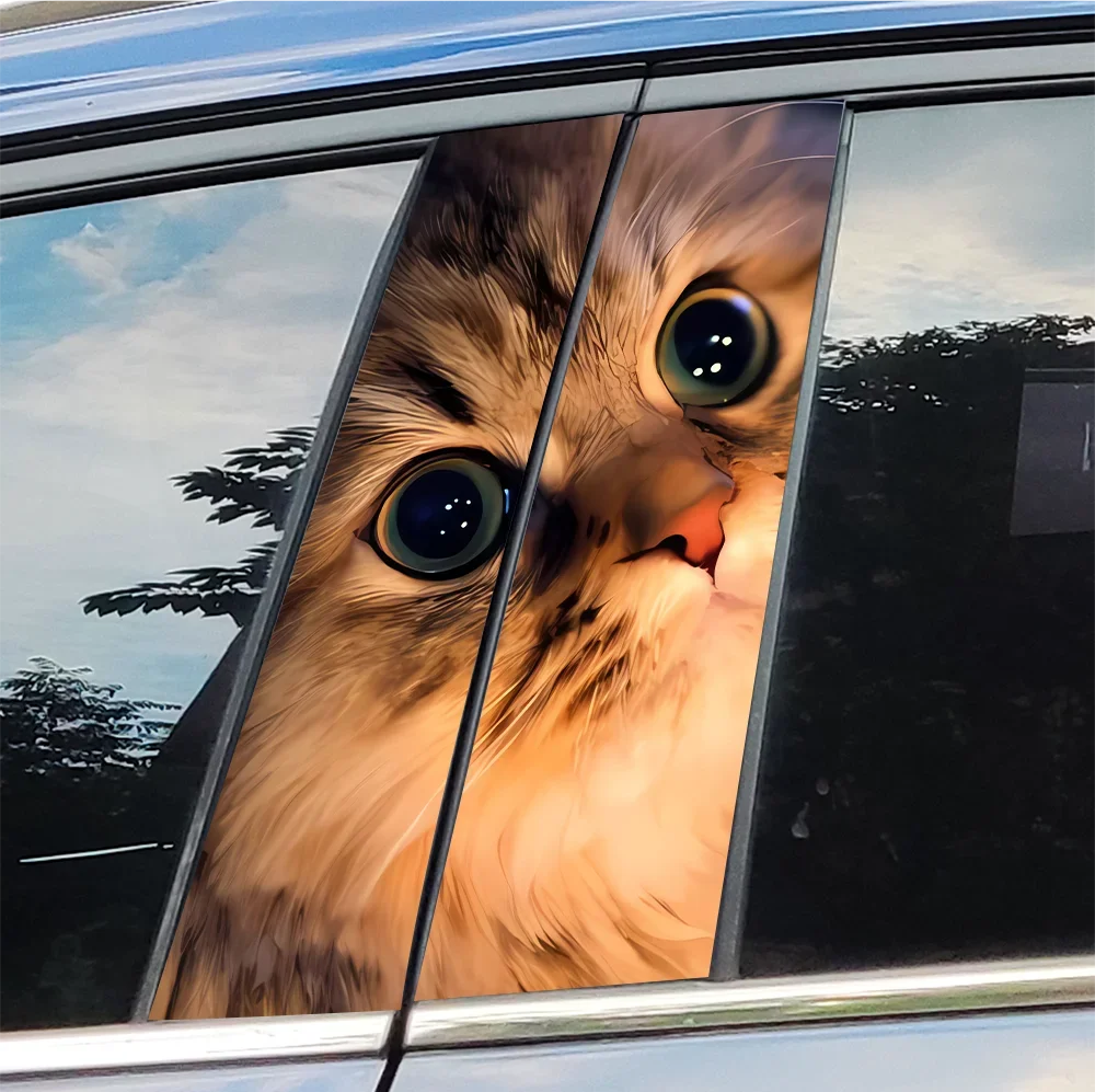 Cat Car Stickers Waterproof DIY Auto B-pillar Protective Decoration Cover Scratches Universal Vehicle Decals Accessories
Cat Car Stickers Waterproof DIY Auto B-pillar Protective Decoration Cover Scratches Universal Vehicle Decals Accessories