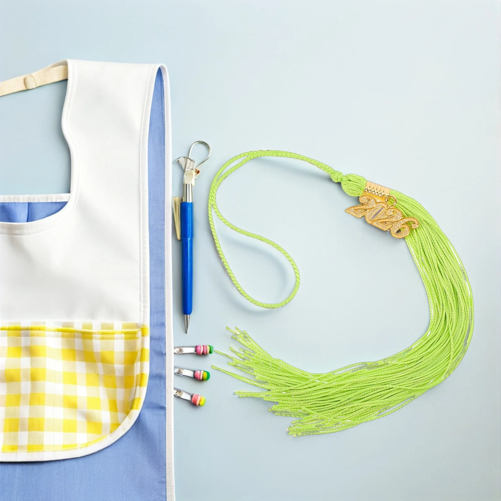 10Pcs Academic Graduation Tassel Charms Longlasting Polyester Zinc Alloy Design for Doctoral Bachelor Caps Olive Green 2026
10Pcs Academic Graduation Tassel Charms Longlasting Polyester Zinc Alloy Design for Doctoral Bachelor Caps Olive Green 2026