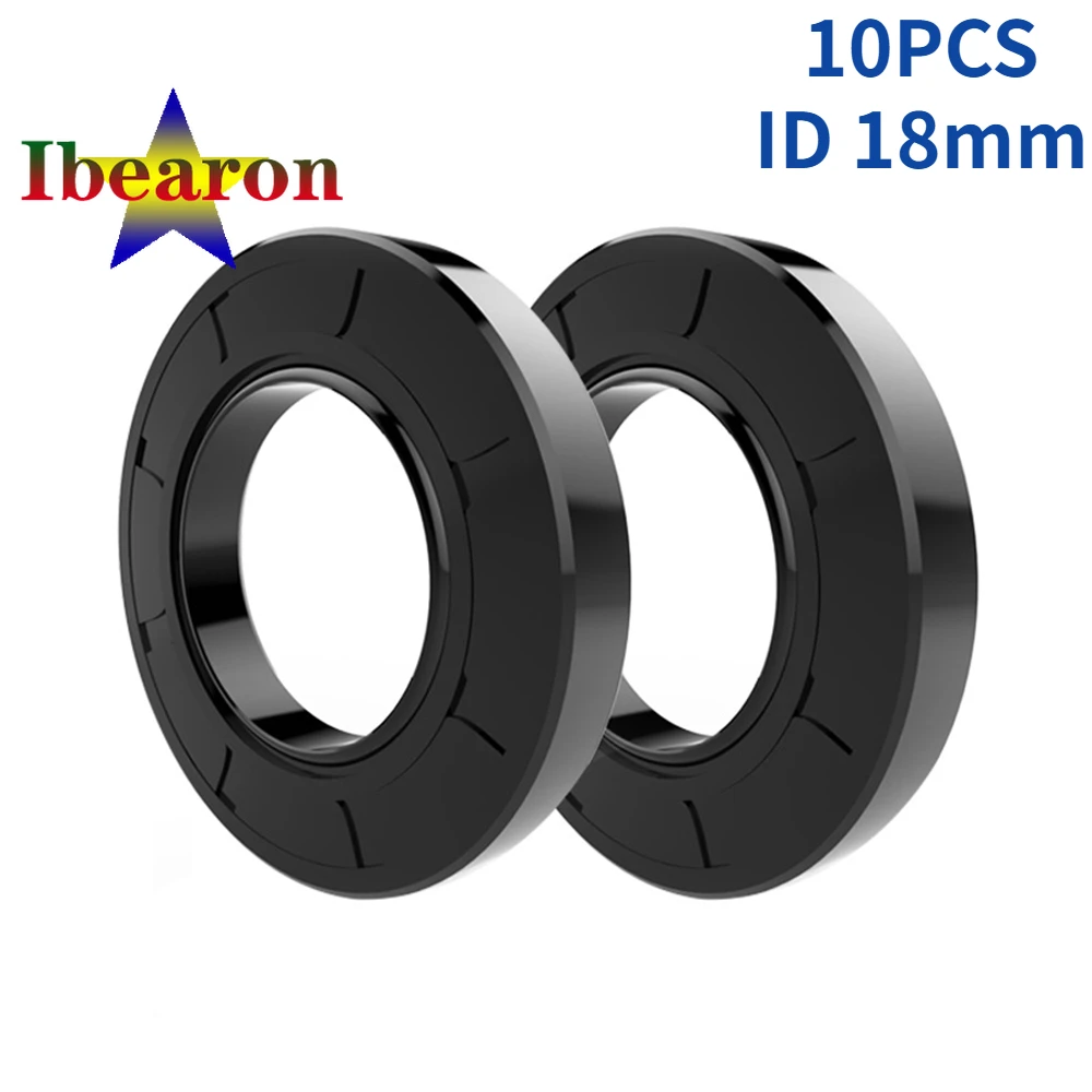 10PCS TC ID 18mm Framework Oil Seal NBR(Nitrile Rubber Buna) Sealing Gasket High Quality Standard Parts
10PCS TC ID 18mm Framework Oil Seal NBR(Nitrile Rubber Buna) Sealing Gasket High Quality Standard Parts