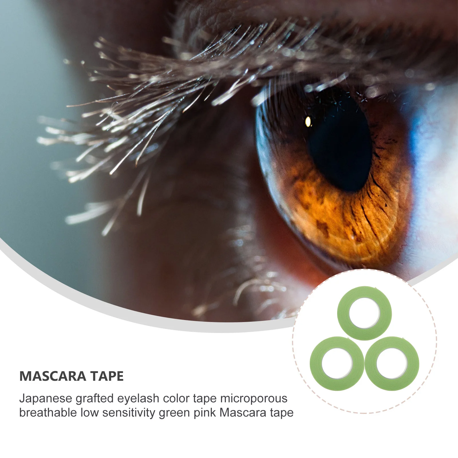 3Pcs Eyelash Grafting Auxiliary Tapes Breathable Adhesive Lash Isolation Tape Salon Beauty Extension Accessory DIY Lash Tape
3Pcs Eyelash Grafting Auxiliary Tapes Breathable Adhesive Lash Isolation Tape Salon Beauty Extension Accessory DIY Lash Tape