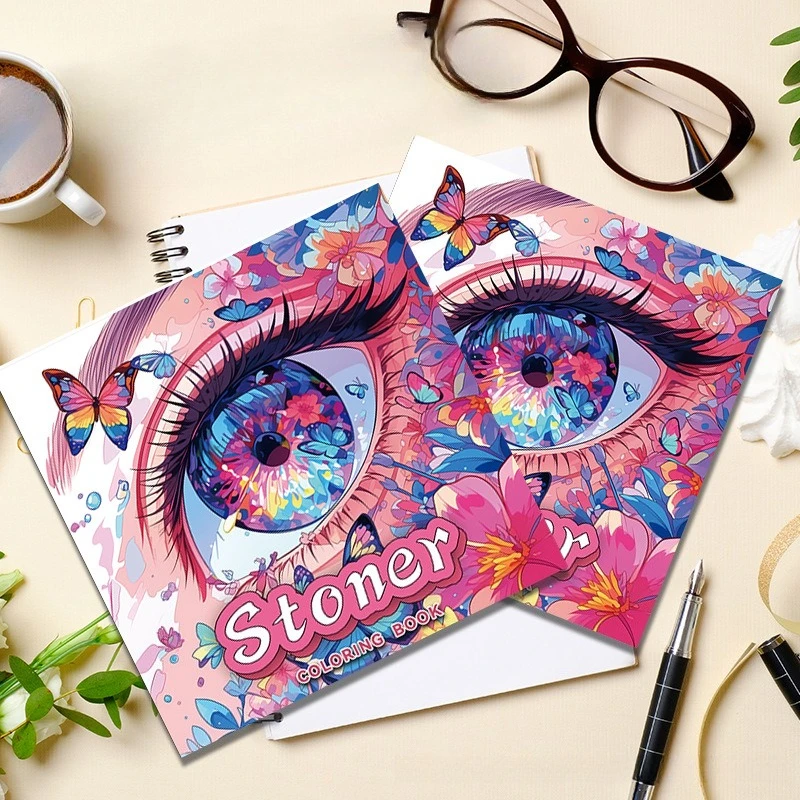 The New Art Book Features Coloring Doodling Painting of Characters with Patterns and Coloring It Is A Color Book
The New Art Book Features Coloring Doodling Painting of Characters with Patterns and Coloring It Is A Color Book