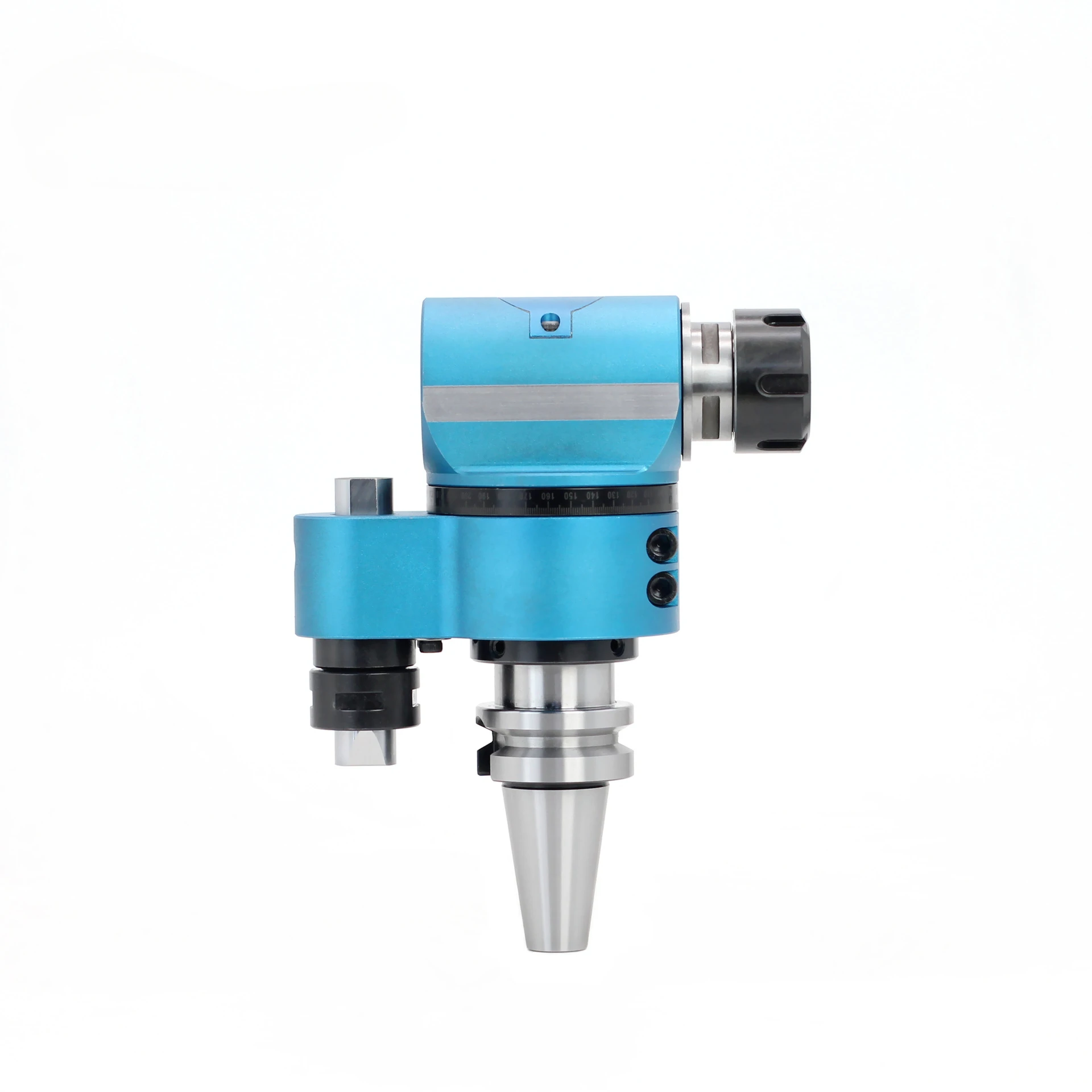 BT30 light angle head BT30-ER25 90 degree side milling head, light high speed cnc right angle milling head
BT30 light angle head BT30-ER25 90 degree side milling head, light high speed cnc right angle milling head