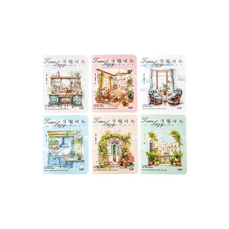 10pcs sticker Supplies Scrapbook Lazy time life PETper large size aquascape base sticker package Corner Garden 161*114mm
10pcs sticker Supplies Scrapbook Lazy time life PETper large size aquascape base sticker package Corner Garden 161*114mm