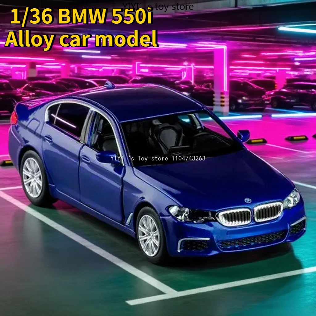 1:36 BMW 550i Alloy car model children's collection gift Essential Ornaments
1:36 BMW 550i Alloy car model children's collection gift Essential Ornaments