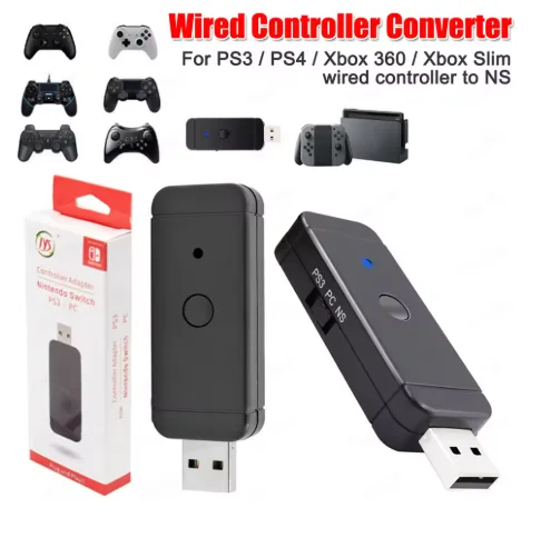 For PS4 Xbox One Wired Wireless Controller Adapter for Nintendo Switch PS3 PC Game Accessoreis
For PS4 Xbox One Wired Wireless Controller Adapter for Nintendo Switch PS3 PC Game Accessoreis