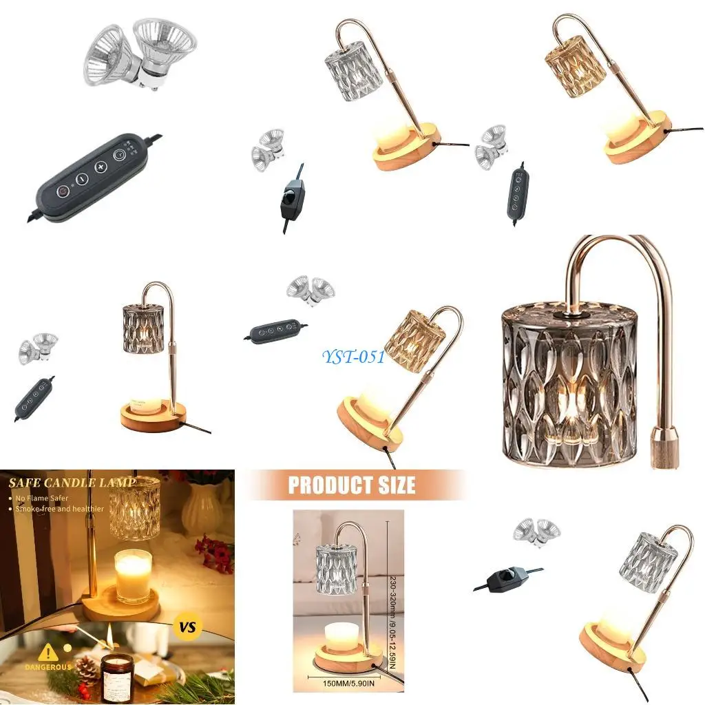 E15A Multifunctional Warmer Light Base Glass Shade Creative Aromatherapies Wax Melting Lamp Home Decoration
E15A Multifunctional Warmer Light Base Glass Shade Creative Aromatherapies Wax Melting Lamp Home Decoration