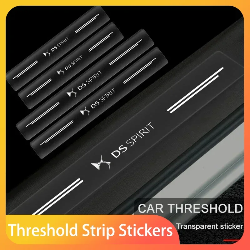 Car Door Sill Protector Stickers Transparent Decor Decal Threshold Strip For DS SPIRIT 2 3 4 5 6 7 DS2 DS3 DS4 Auto accessories
Car Door Sill Protector Stickers Transparent Decor Decal Threshold Strip For DS SPIRIT 2 3 4 5 6 7 DS2 DS3 DS4 Auto accessories
