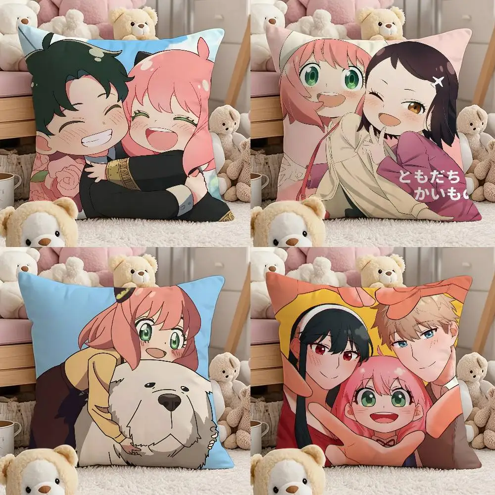 Anime S-SPYxF-FAMILY Pillow Case Comfort Sofa Bed Silky Elegant Invisible Zipper Custom Decorative Cushion Cover
Anime S-SPYxF-FAMILY Pillow Case Comfort Sofa Bed Silky Elegant Invisible Zipper Custom Decorative Cushion Cover