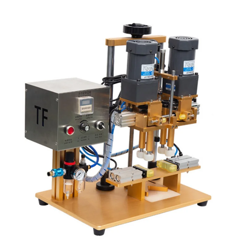 Semi-automatic Hand Button Spray Lock Lid Plastic Bottle Closer Cap Capping Machine
Semi-automatic Hand Button Spray Lock Lid Plastic Bottle Closer Cap Capping Machine