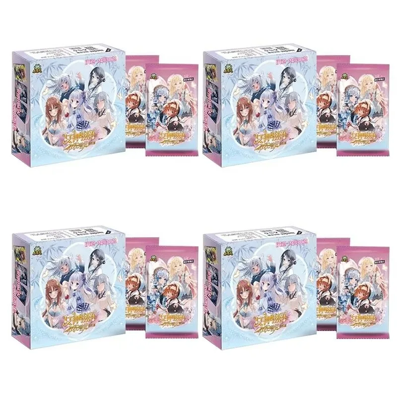 Wholesales 48BOX Goddess Story TCG Anime Booster Box Cards SSR Collection Game Playing Paper Card For Kids Toys Christmas Gift
Wholesales 48BOX Goddess Story TCG Anime Booster Box Cards SSR Collection Game Playing Paper Card For Kids Toys Christmas Gift