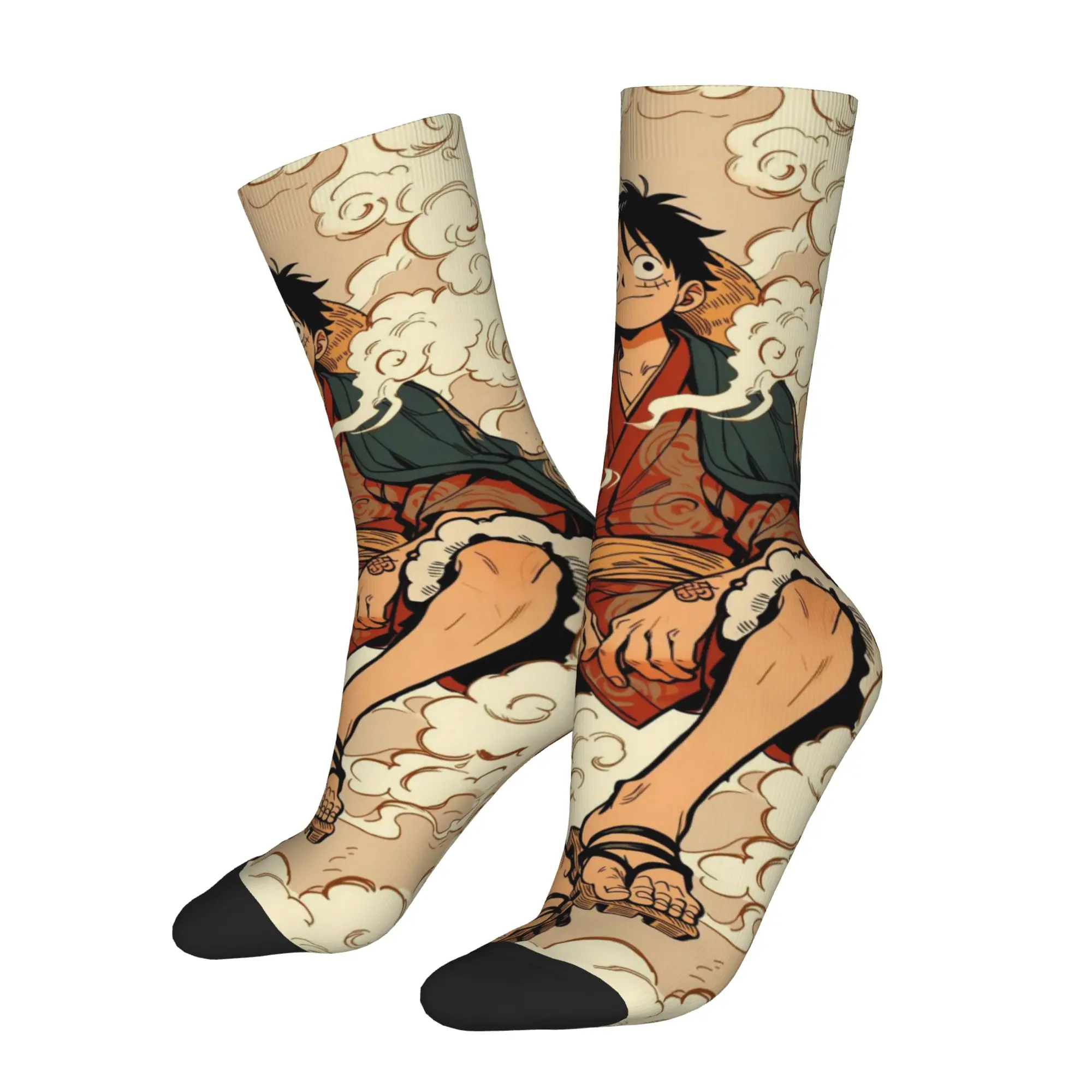 1 Pair Funny Sock One Piece Pirate King Anime Vintage Quality Pattern Printed Men Socks Novelty Men's Socks
1 Pair Funny Sock One Piece Pirate King Anime Vintage Quality Pattern Printed Men Socks Novelty Men's Socks