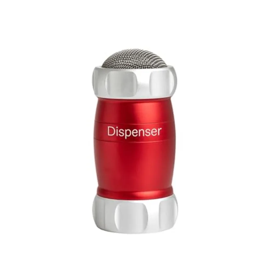 Design Atlas Flour Duster Dispenser Shaker Made In Italy Red 5 x 2.5-Inches
Design Atlas Flour Duster Dispenser Shaker Made In Italy Red 5 x 2.5-Inches