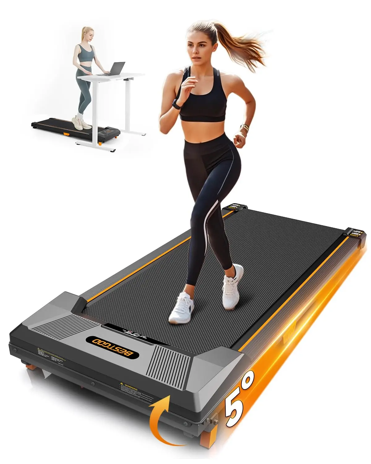 Hot Sale Foldable Home Use 1-6 KM/H Speed Treadmill Body Exercise 6 Levels Auto Incline Adjustable Running Machine
Hot Sale Foldable Home Use 1-6 KM/H Speed Treadmill Body Exercise 6 Levels Auto Incline Adjustable Running Machine