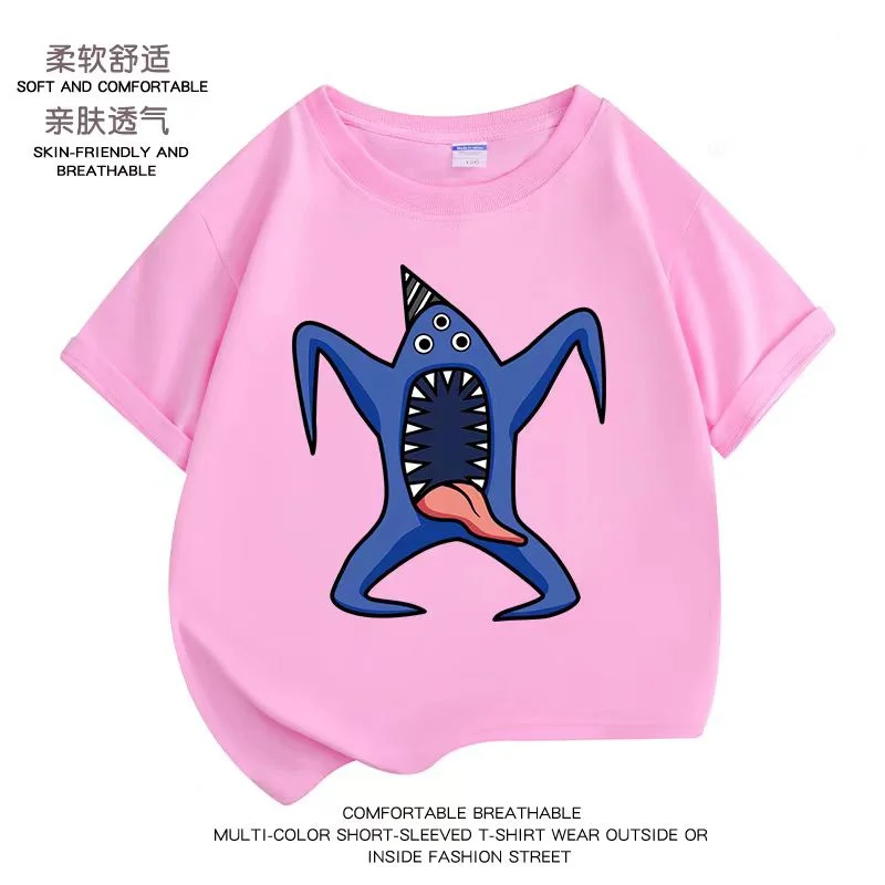 Kids' new T-shirt for boys and girls, casual and fashionable sports T-shirt top, 2-12-year-old kids, printed cartoon anime
Kids' new T-shirt for boys and girls, casual and fashionable sports T-shirt top, 2-12-year-old kids, printed cartoon anime