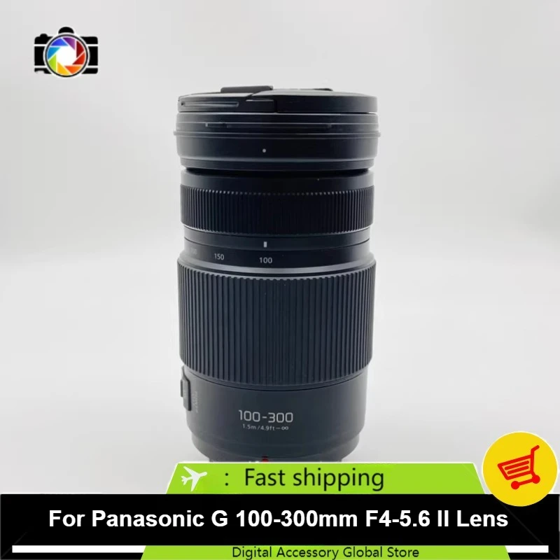 95% новый оригинальный объектив 100-300 II для объектива Panasonic G VARIO 100-300 мм f/4-5.6 II POWER OIS Бесзеркальная камера M4/3 с рамкой
95% новый оригинальный объектив 100-300 II для объектива Panasonic G VARIO 100-300 мм f/4-5.6 II POWER OIS Бесзеркальная камера M4/3 с рамкой