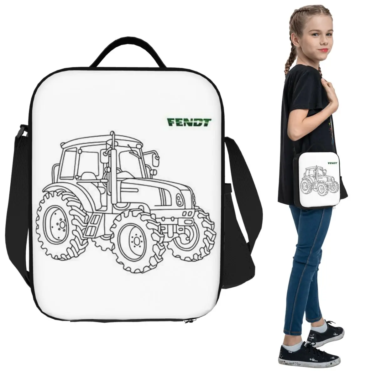 Изолированная сумка для обеда Fendt Tractor для женщин, офисный холодильник, термосумка для еды, герметичная коробка для завтрака, контейнер
Изолированная сумка для обеда Fendt Tractor для женщин, офисный холодильник, термосумка для еды, герметичная коробка для завтрака, контейнер