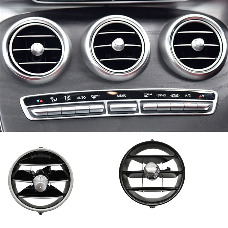 Car Dashboard Middle Air Conditioning Outlet Grille Cover A/C Panel Grille For Mercedes-Benz W205 W253-M53K
Car Dashboard Middle Air Conditioning Outlet Grille Cover A/C Panel Grille For Mercedes-Benz W205 W253-M53K