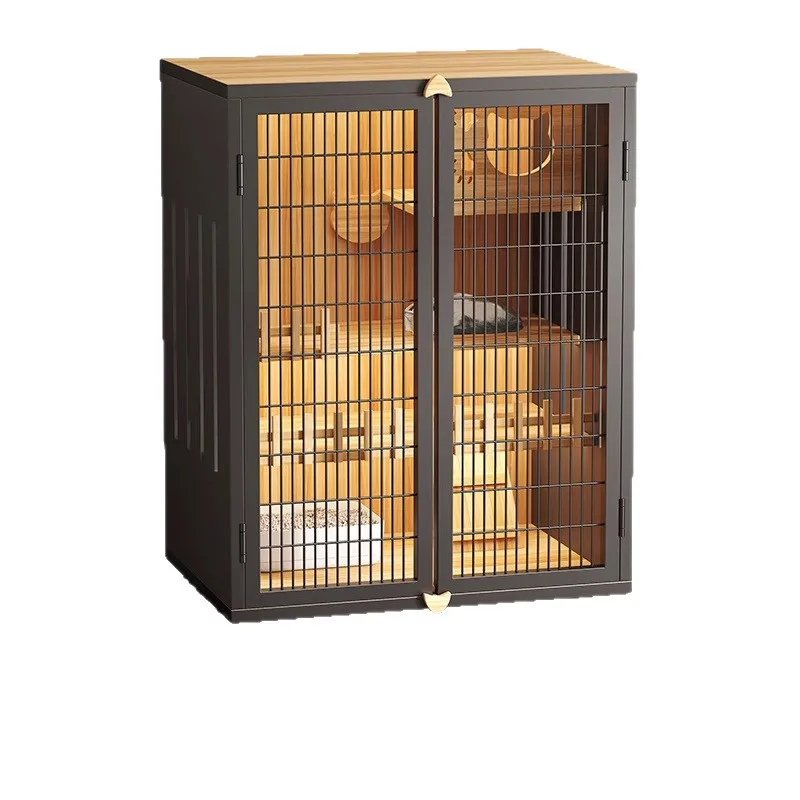 Glass door cat villa home super large free space four seasons luxury cattery
Glass door cat villa home super large free space four seasons luxury cattery