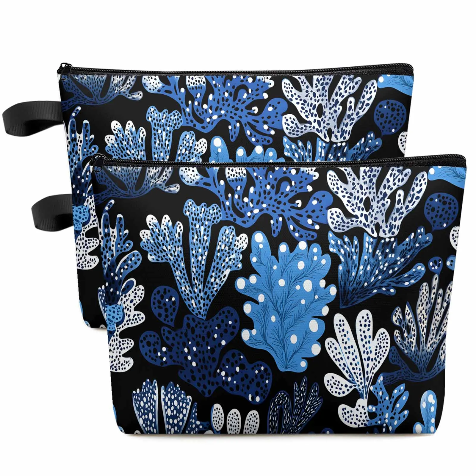 Blue Coral Texture Large Capacity Travel Cosmetic Bag Portable Makeup Storage Pouch Women Waterproof Pencil Case
Blue Coral Texture Large Capacity Travel Cosmetic Bag Portable Makeup Storage Pouch Women Waterproof Pencil Case