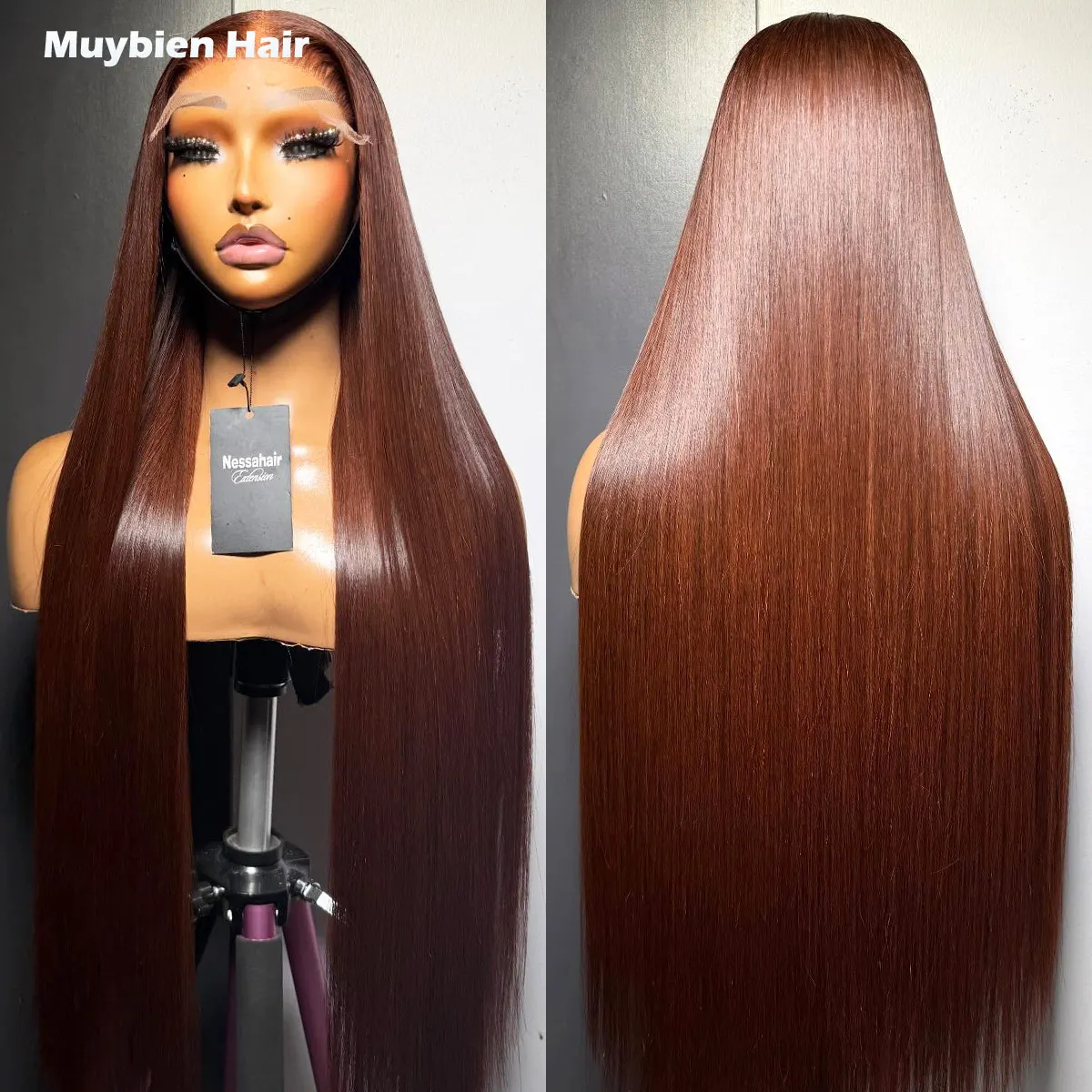13x6 Bone Straight Human Hair Brown Color Wig 450 High Density Human Hair Glueless Wig Ready to Wear Lace Front Straight Wigs
13x6 Bone Straight Human Hair Brown Color Wig 450 High Density Human Hair Glueless Wig Ready to Wear Lace Front Straight Wigs