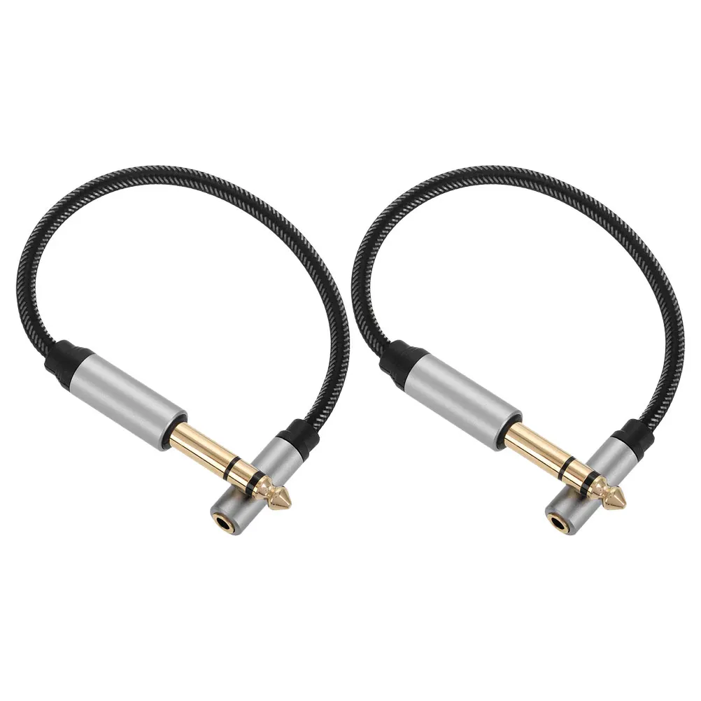 2Pcs 6.35mm to 3.5mm Audio Conversion Cable AUX Extension for Headphones Sound Equipment Gaming Headset Adapter
2Pcs 6.35mm to 3.5mm Audio Conversion Cable AUX Extension for Headphones Sound Equipment Gaming Headset Adapter