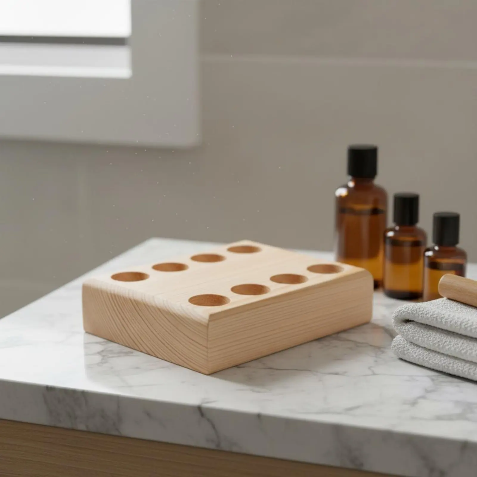 Nail Polish Storage Rack Space Saving Essential Oil Organizer Nail Polish Display Holder Space-Efficient Wooden Bottle Rack
Nail Polish Storage Rack Space Saving Essential Oil Organizer Nail Polish Display Holder Space-Efficient Wooden Bottle Rack