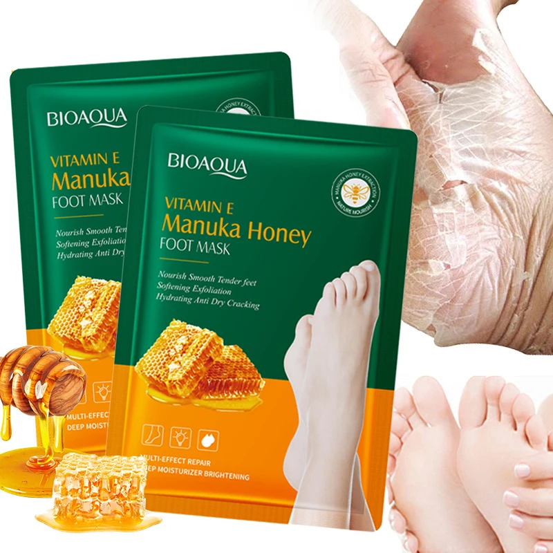 5 Pairs BIOAQUA Honey Exfoliating Foot Mask Feet Pedicure Remove Dead Skin Moisturizing Foot Exfoliator Feet Masks Skin Care
5 Pairs BIOAQUA Honey Exfoliating Foot Mask Feet Pedicure Remove Dead Skin Moisturizing Foot Exfoliator Feet Masks Skin Care