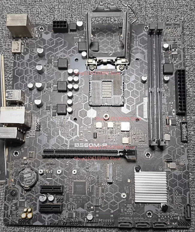 Материнская плата ASUS B560M-P, поддерживает платформу Intel B560
Материнская плата ASUS B560M-P, поддерживает платформу Intel B560