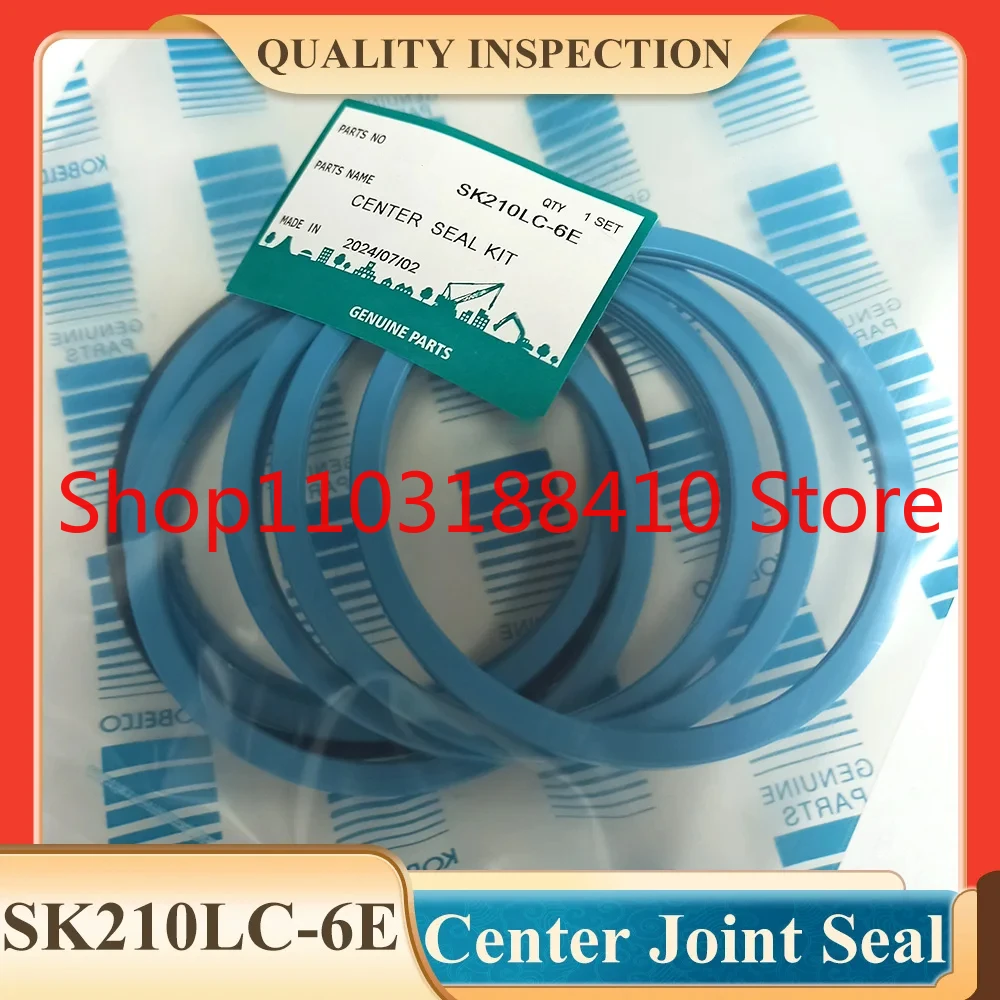 SK210LC-6 SK210-6 SK210LC-6E Center Joint Seal Kit YN55V00037F1 for Excavator Swivel Joint Oil Seal Repair Kit
SK210LC-6 SK210-6 SK210LC-6E Center Joint Seal Kit YN55V00037F1 for Excavator Swivel Joint Oil Seal Repair Kit