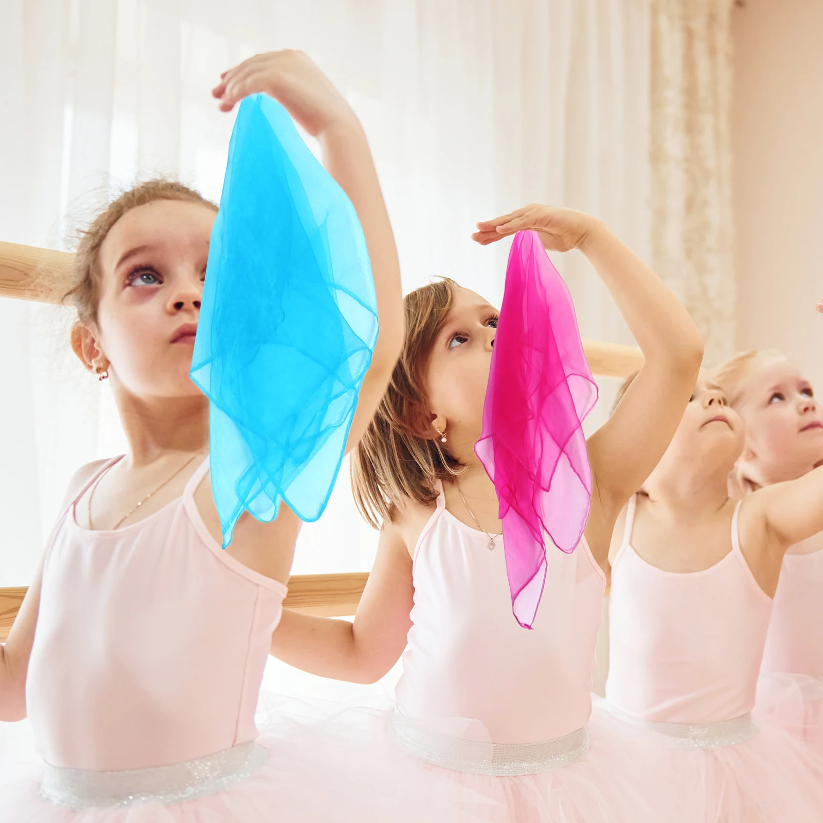 12 Pcs Dance Scarf Dancing Accessories Scarves Kids for Preschool Juggling Silk Childrens Play
12 Pcs Dance Scarf Dancing Accessories Scarves Kids for Preschool Juggling Silk Childrens Play